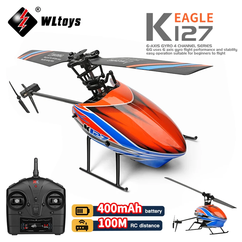 Rc Helicopter Blade - WLtoys K127 RC Helicopters 2.4G 4CH